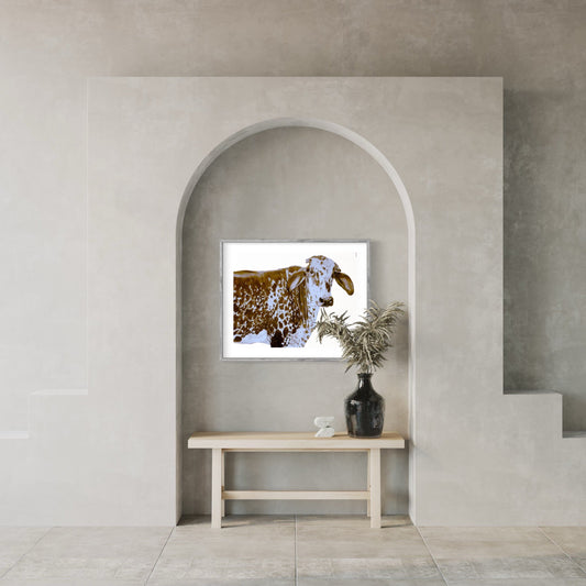 La técnica (casi) infalible para colgar obras de arte