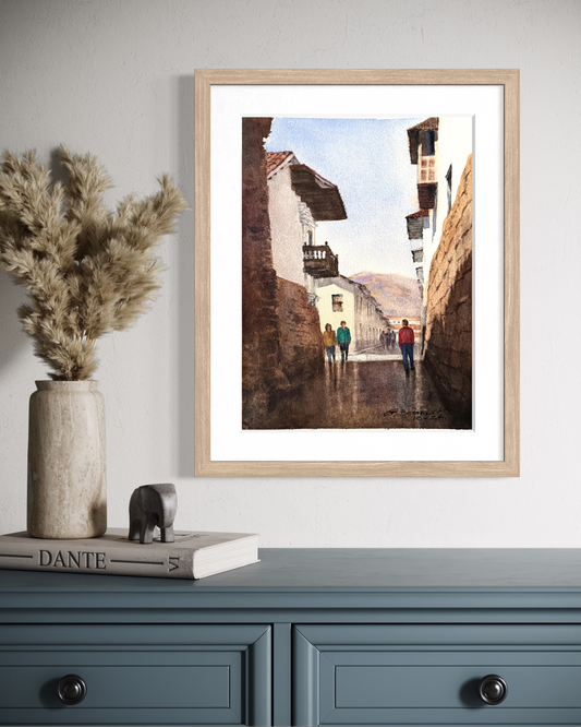 Calle en Cusco - Gabriel Betancourt