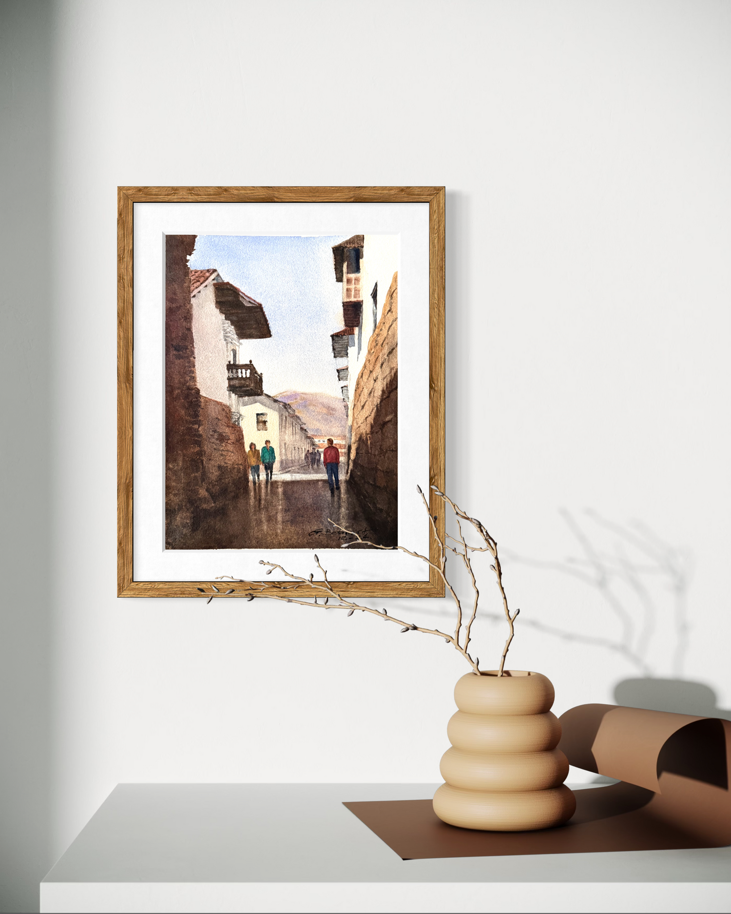 Calle en Cusco - Gabriel Betancourt