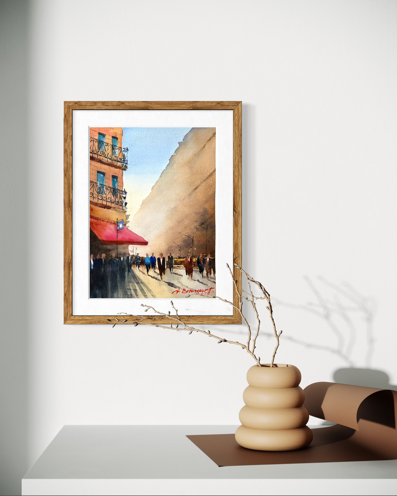 Calle en París - Gabriel Betancourt