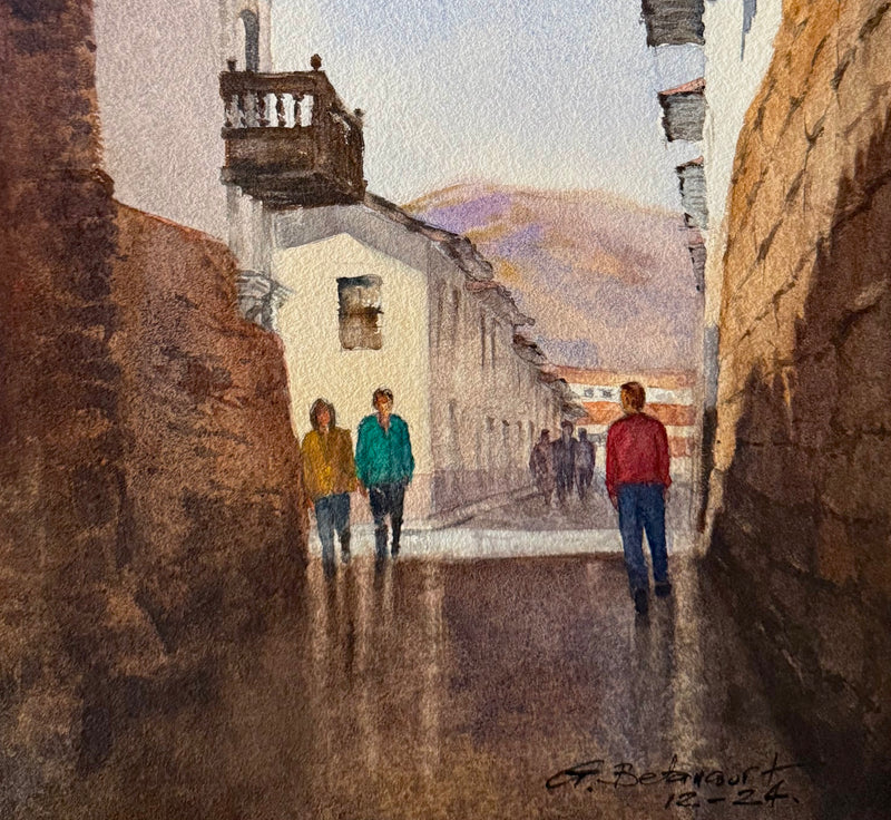 Calle en Cusco - Gabriel Betancourt