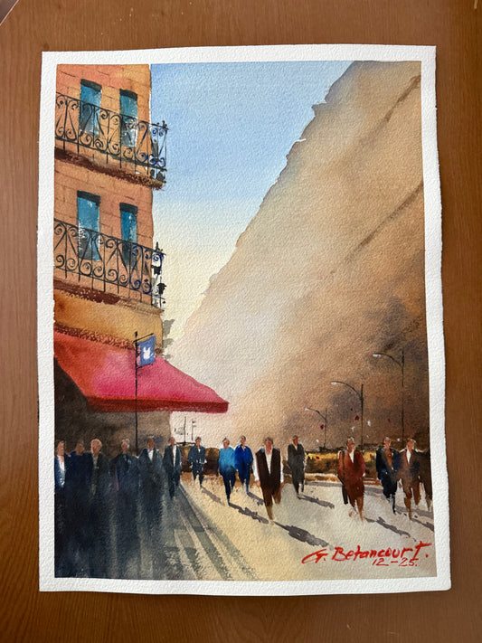 Calle en París - Gabriel Betancourt