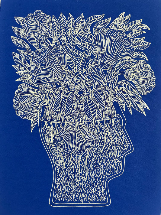 La Línea Infinita - Pep Carrió (Serigrafía 3/25)