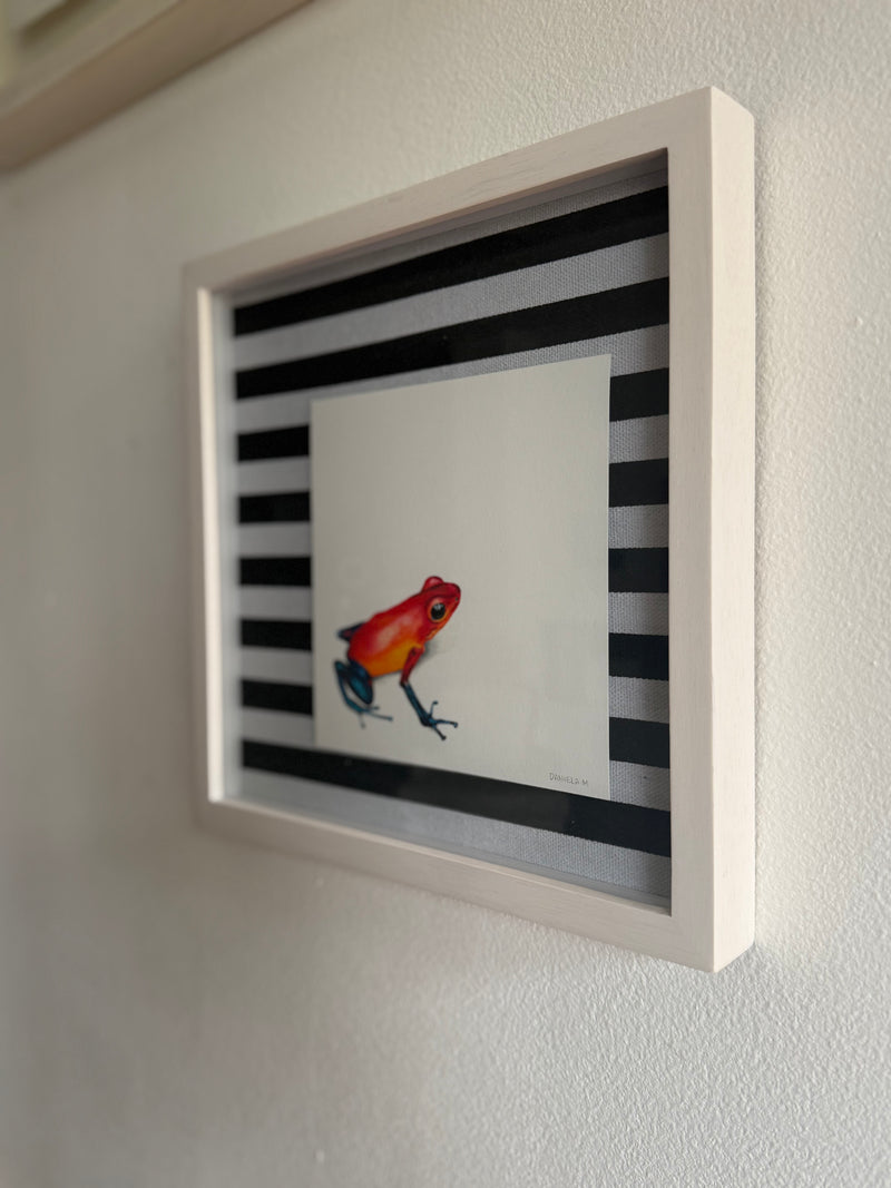 Blue Jeans Frog Print - Daniela Mejia