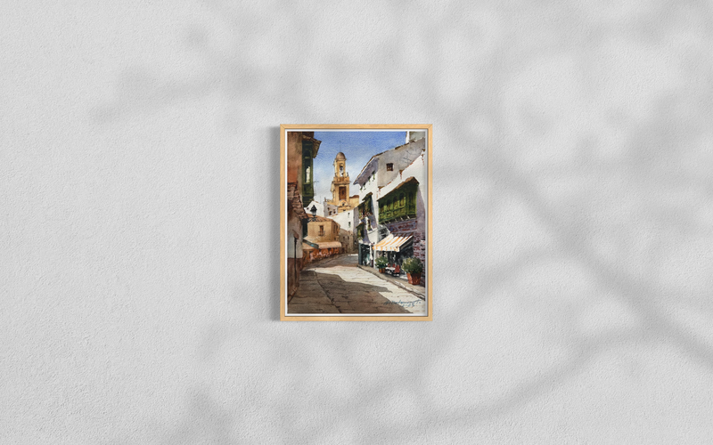 Una Calle en Italia - Gabriel Betancourt