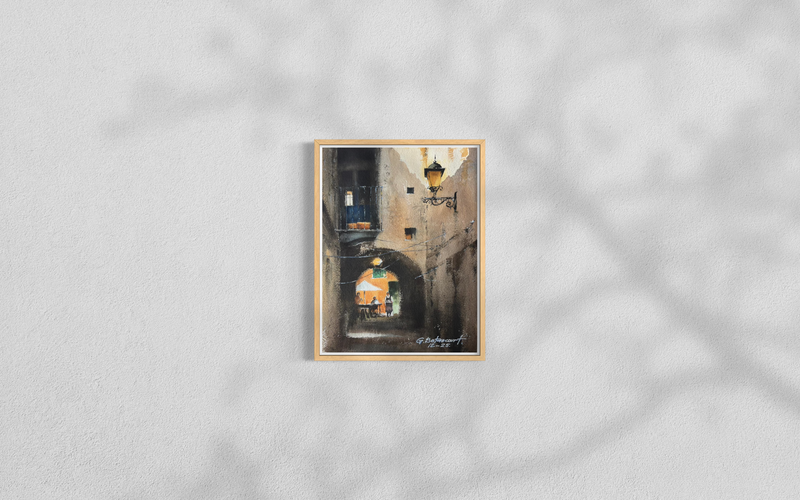 Anochecer en el Arco - Gabriel Betancourt