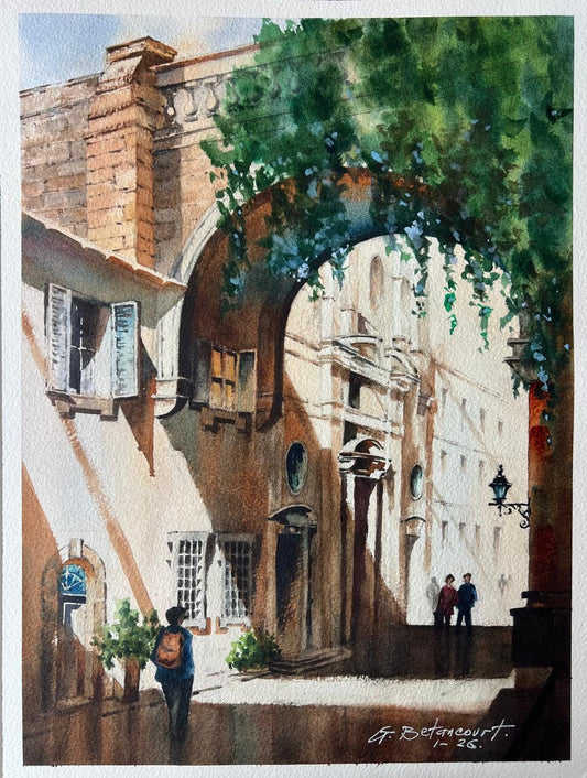 Arco de los Vinagreros, Roma - Gabriel Betancourt