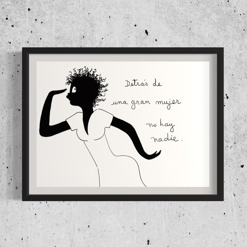 Detrás de una gran mujer no hay nadie - Consuelo Lago